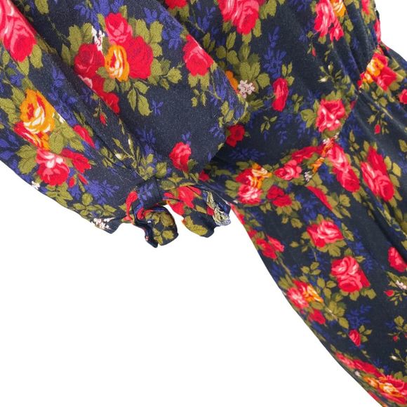 Vintage 80’s S.L. Petites Floral Baby Doll Dress - Size 6 - Picture 4 of 9